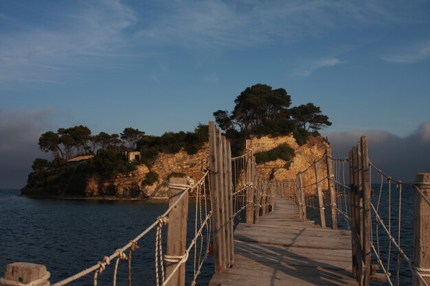 Bridge in a Greek island