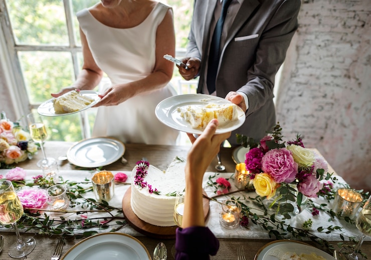 Photo bridge and groom wedding day