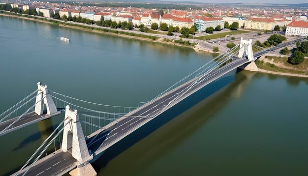 Photo bridge in hungary