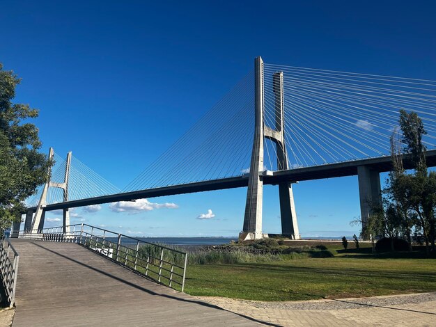 Bridge - man made structure at lisbon chinatown