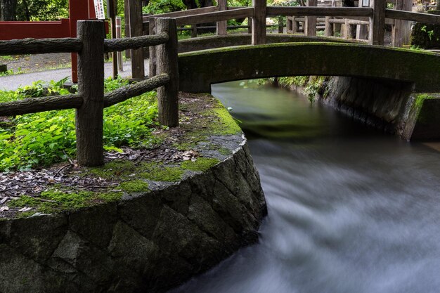 写真 川を越えた橋