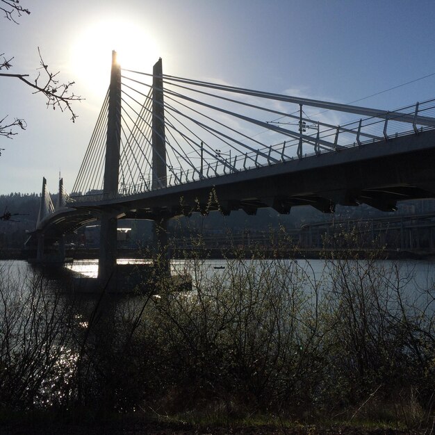 Bridge over river