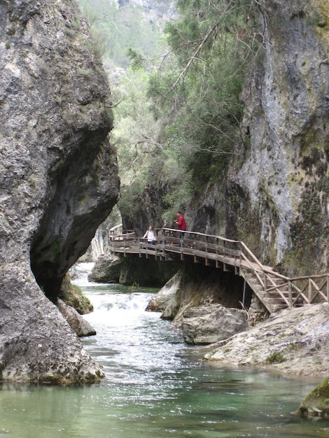 Bridge over river