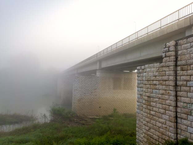 Bridge over sea against sky