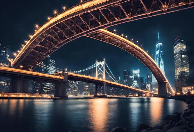 a bridge with a bridge that says  london  on it