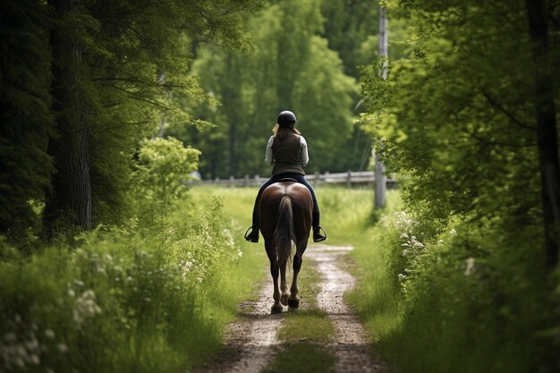 Foto bridle path bliss paardrijden foto