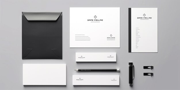 briefpapier huisstijl mockup