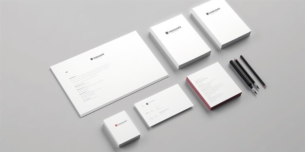 briefpapier huisstijl mockup