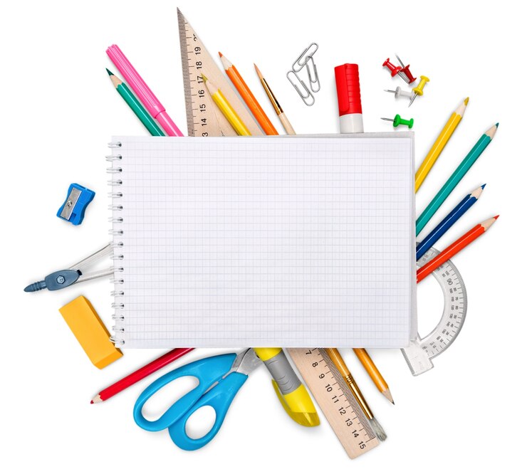 Foto briefpapier voor school en kantoor