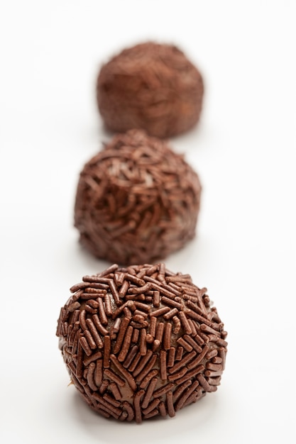 Photo brigadeiro a brazilian sweet,.