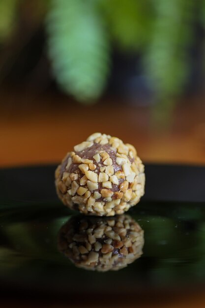 Brigadeiro, Brazilian traditional sweet chocolate children's party chocolate