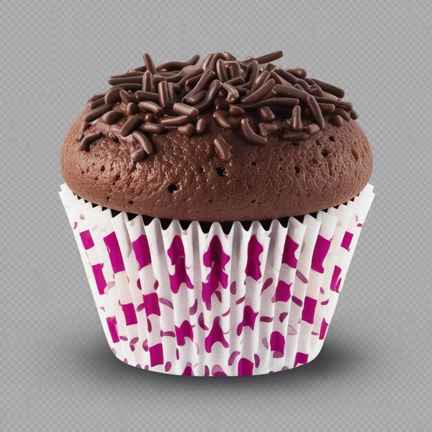 brigadeiro cupcake with chocolate