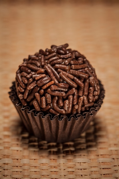 Brigadeiro een Braziliaans snoepje.