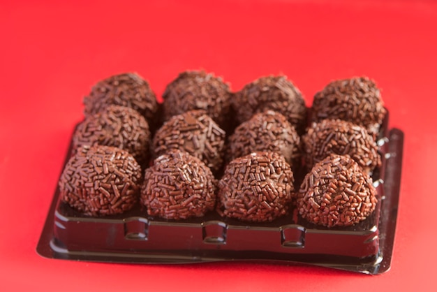 brigadeiro is een typisch snoepje van de Braziliaanse gastronomie