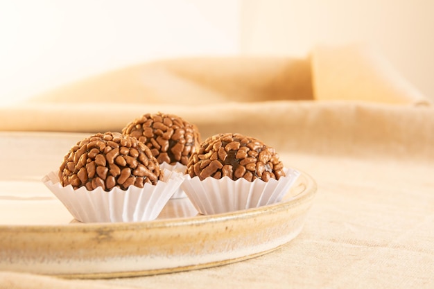 Brigadeiros, tradicional Brazilian sweet