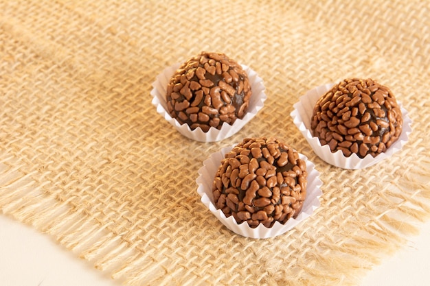 Brigadeiros, tradicional Brazilian sweet