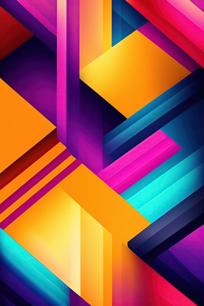 Bright abstract pattern