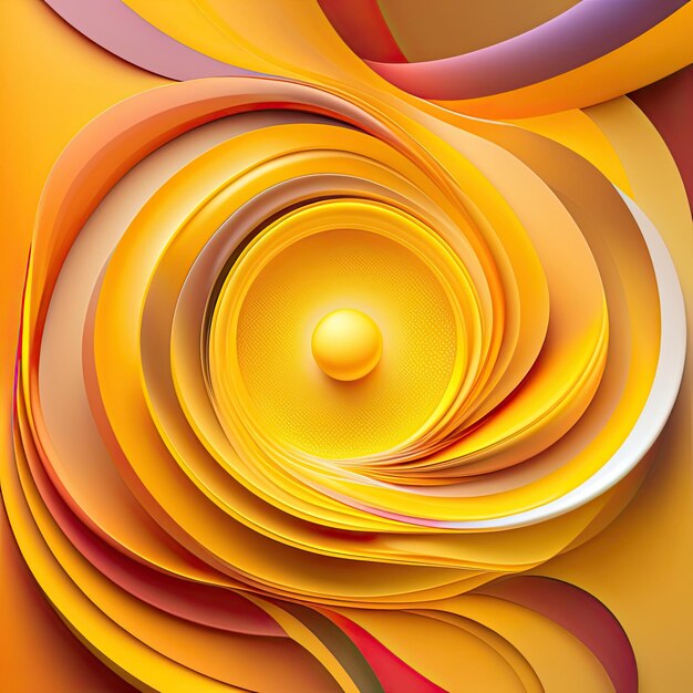 Bright abstract yellow background