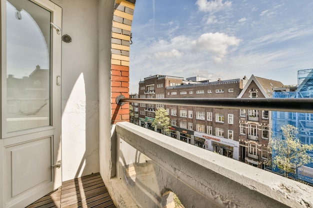 Bright balcony with stunning views