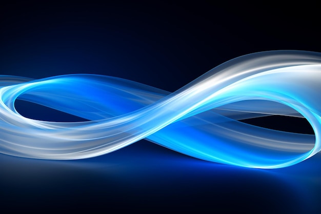 Bright blue abstract gradient background