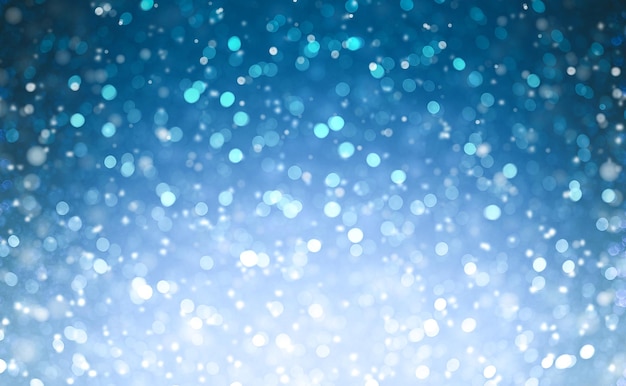 Photo bright blue christmas background