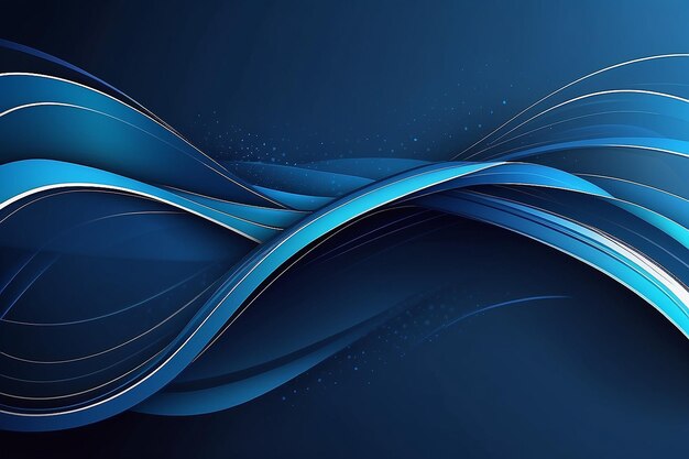 Bright Blue Dynamics Abstract Vector Background with Diagonal Lines