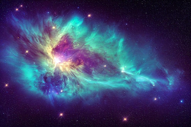 Ярко-синяя туманность, высококачественная астрофотография, астрономия, космический телескоп Джеймса Уэбба, космическое пространство НАСА