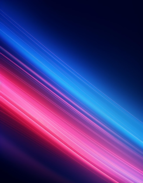 a bright blue and pink light background generative AI