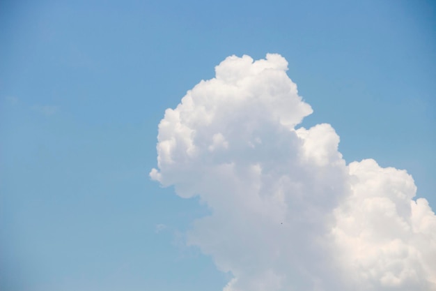 背景や壁紙の白い雲と明るい青空