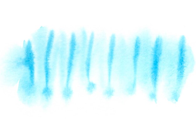 bright blue watercolor stripes background