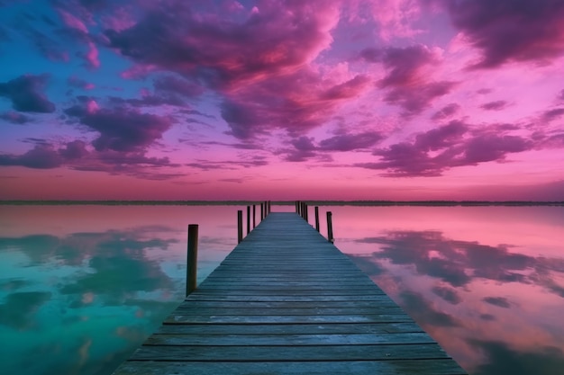夏の明るいブルーから夕暮れの暖かいピンクと紫まで