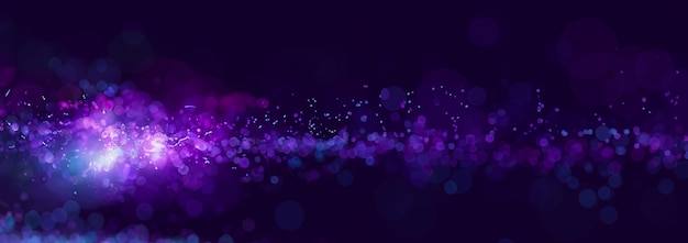 Bright blurred lights vector transparent effect illustration abstract bokeh background with depth of field effect macro style with depth of field