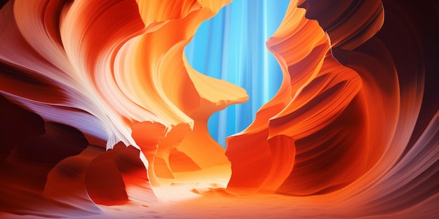 a bright cave wallpaper generative AI