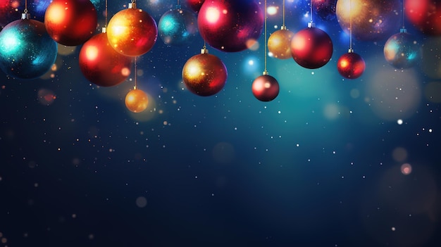 Premium AI Image | Bright christmas background