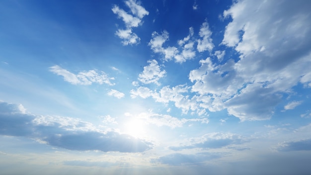 Bright Clouds Background Texture