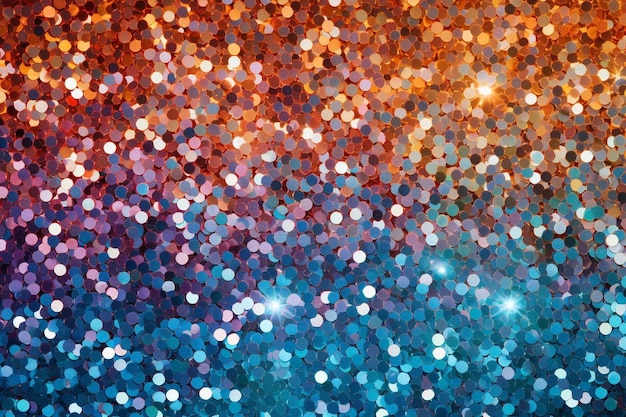 Premium AI Image | the bright colored background of the glitter.