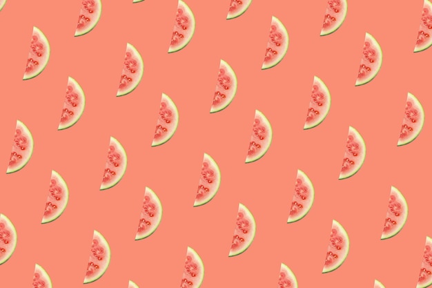 Photo bright and colorful background or wallpaper with watermelon