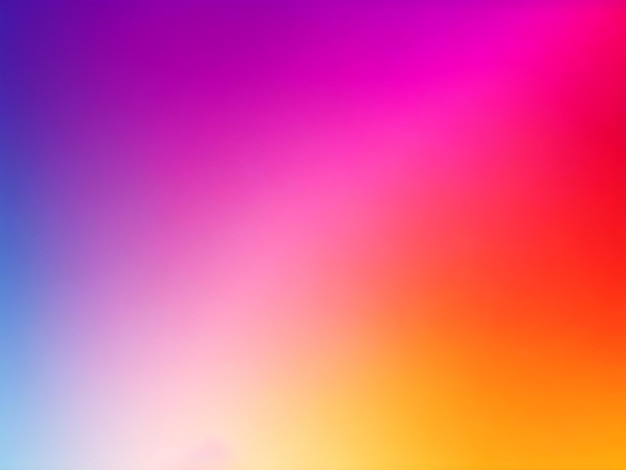 Bright colorful gradient smooth background