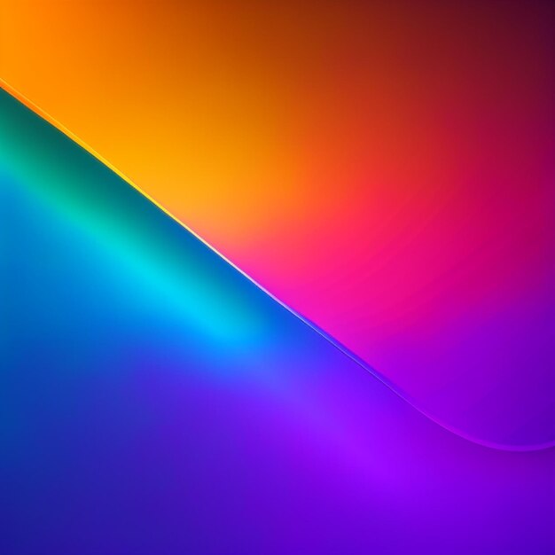 Bright colors smooth gradient solid background