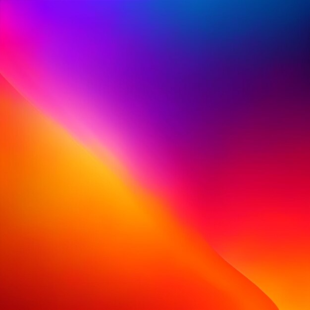 Bright colors smooth gradient solid background