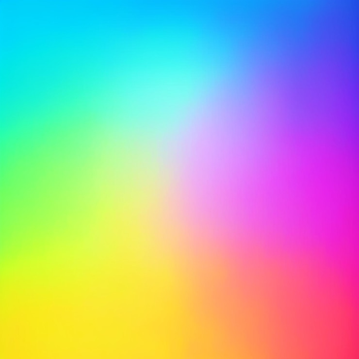Photo bright colors smooth gradient solid background