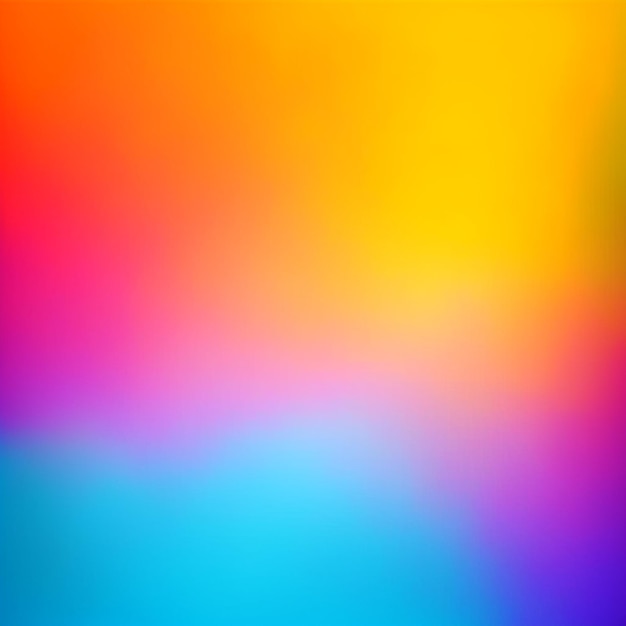 Bright colors smooth gradient solid background