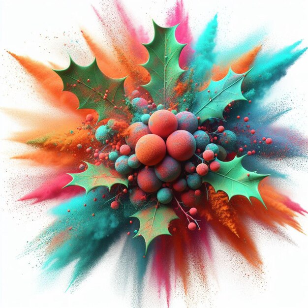 composition about holi