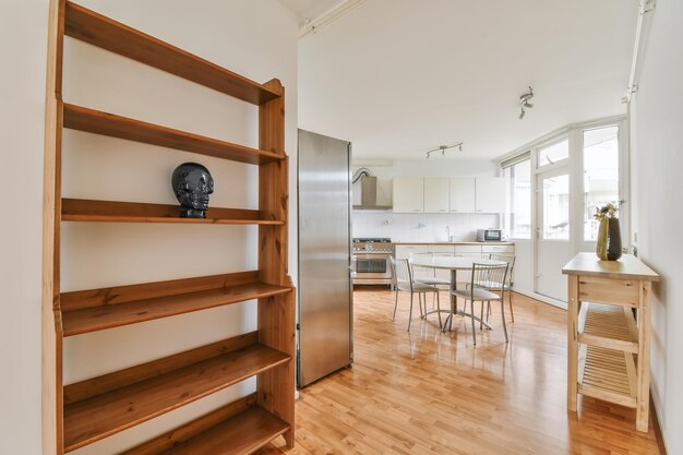 Bright dining room