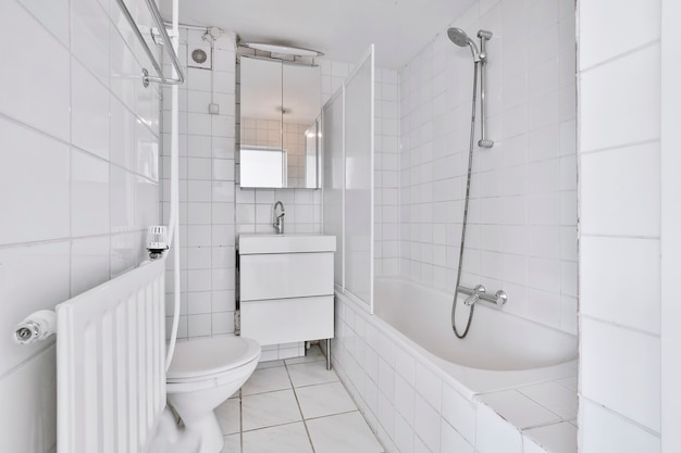 Bright elegant bathroom