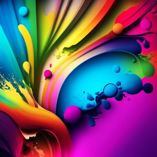 Bright and fantastic colorful background textured background wallpaper