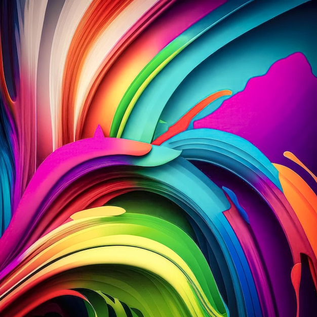 Bright and fantastic colorful background textured background wallpaper