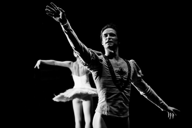 bright and fascinating emotions of ballet dancers' performances with moments from ballet productions