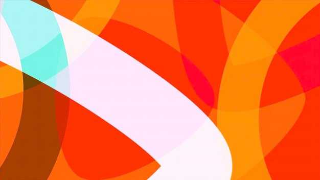 bright geometric lines in animation motion colorful figures move in layers on animated background
