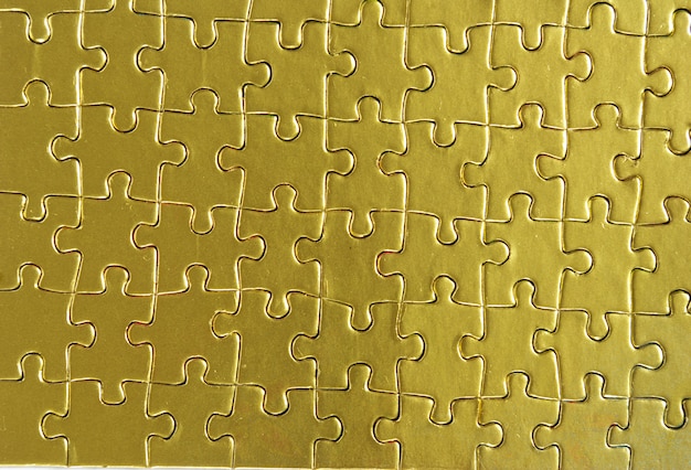 Puzzle dorato brillante